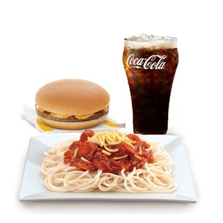 McSpaghetti w/ Burger McDo