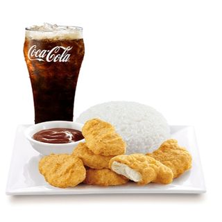 6-pc Chicken McNuggets w/ Rice