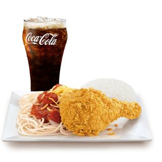 1-pc Chicken McDo w/ Rice & McSpaghetti