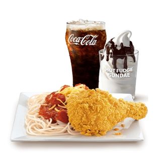 1-pc Chicken McDo w/ McSpaghetti & Sundae