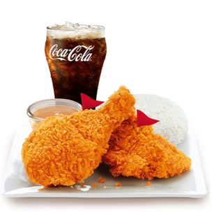 2-pc Spicy Chicken McDo w/ Rice