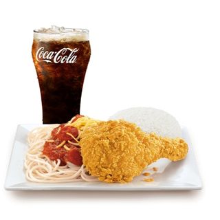 1-pc Chicken McDo w/ Rice & McSpaghetti