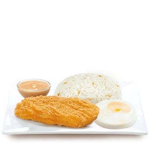 McCrispy Chicken Fillet w/ Rice & Egg