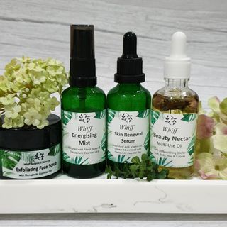 Whiff's Fabulous Four: Your complete skincare regime in this botanical journey. 