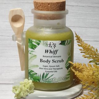 Body Scrub blended with real Matcha powder 200ml