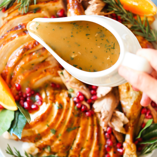 Roast Turkey with Homemade Pan Gravy