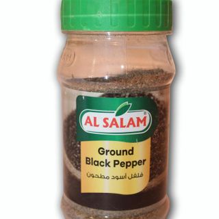 AL SALAM Fine Black Pepper 180g x 12 JARS