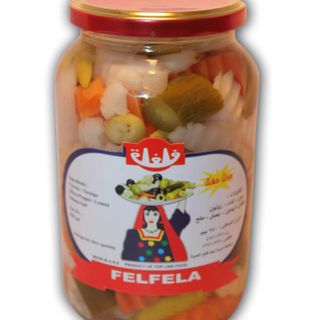 Egyptian Mixed Vegetable Pickles FELFELA 12 x 33oz