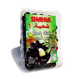 SHAHIA BLACK OLIVES VAC sack 12X1KG