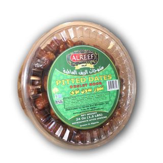 ALREEF PITTED DATES( Noor) 1.5 Lb x 12 case 