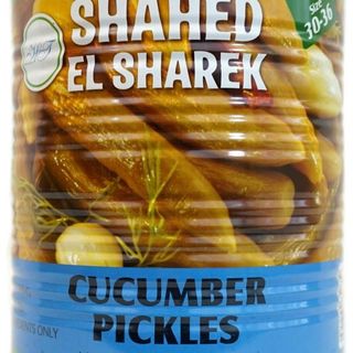 Shahed Elsharek cucumber Pickles 30-36  3kg x 6 can