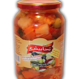 Egyptian Mixed Vegetable Pickles with Dakka 12 x 33oz