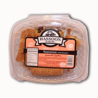 Hassoon  Dates Santarosa With Sesame 12oz x 24pc