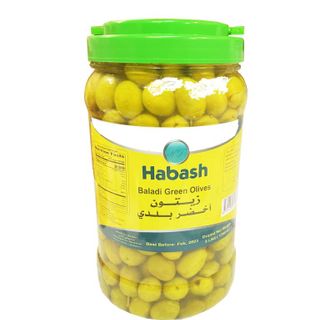 H. Baladi green Olives 2kg X 6 pcs