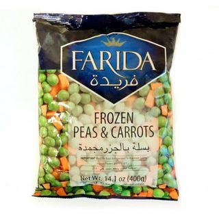 FARIDA FROZEN PEAS&CARROTS 400g x 20PC