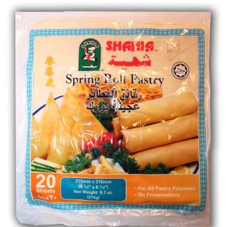 SHAHIA SPRING ROLL PASTRY 40X275GM