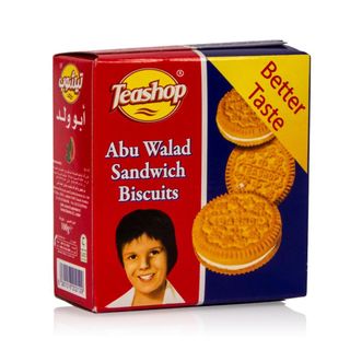 Abu walad sandwich biscuits 100g x 48 pc