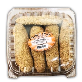 NAZARETH SWEETS Sesame Cookies 0.8LB X 32 pcs