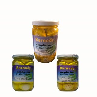 Baroody pickled Labne in oil/with pepper/with Thyme 575gr x 12 jar