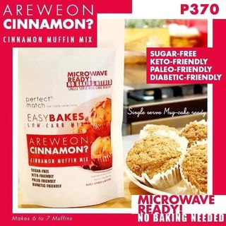 Cinnamon Muffin Mix (Makes 6 to 7)