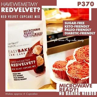 Red Velvet Cupcake Mix (Makes 6)