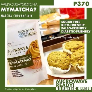 Matcha Cupcake Mix (Makes 6)