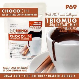 Choco Cinnamon Drink Mix 30g (Makes 1 large mug/230ml)