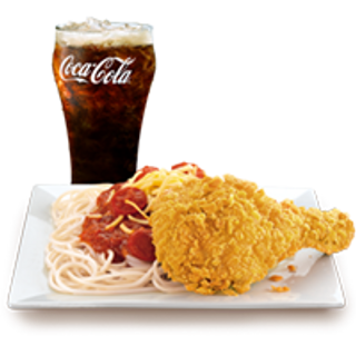 Zippy Spaghetti with 1-pc. Zippy Chicken