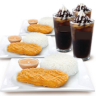 Zippy Crispy Chicken Fillet with Coke Float Zippy Share