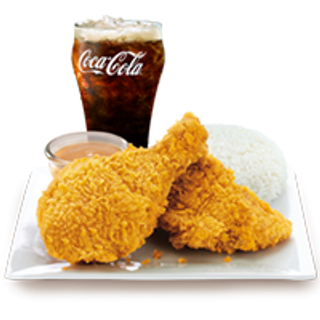 2-pcs. Zippy Chicken with Fries (Original)