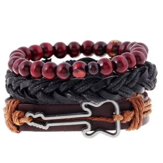  Mix Colour Leather Bracelets for Men | 003