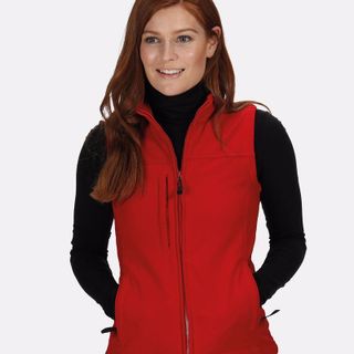 Women's Regatta Softshell Bodywarmer Red