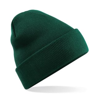 Cuffed Beanie Bottle Green