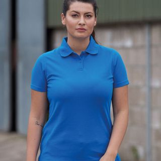 Women's Polo Shirt Sapphire Blue