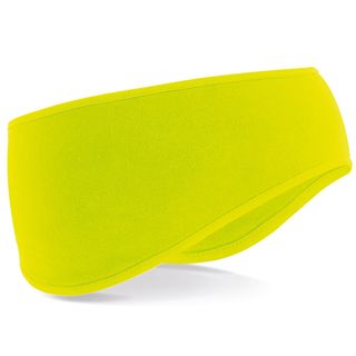 Softshell Sports Tech Headband Fluorescent Yellow