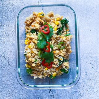 Egg Fried Rice -  No Added Protein 