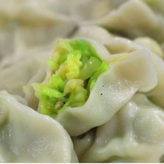  30个西葫芦鸡蛋冷冻水饺Zucchini Egg quick frozen Dumplings（30 dumplings in one package）