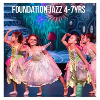 Monday Emma's Foundation Jazz 4-7yrs, 5-6PM, Kids' City COD