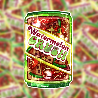 Watermelon Crush Canned Drink