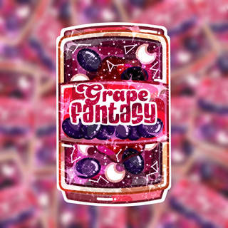 Grape Fantasy Canned Drink