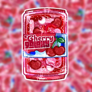 Cherry Galaxy Canned Drink