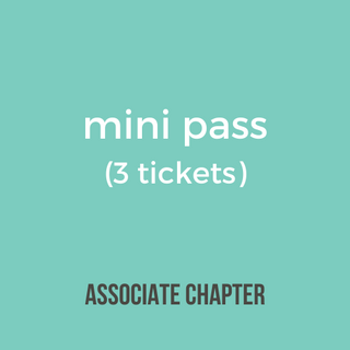 ASSOCIATE CHAPTER Mini Pass (3 tickets)