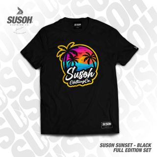 Susoh® Sunset | Black | Front + Back Print