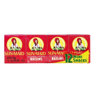 Raisins (12 packets)