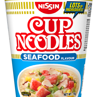 NISSIN CUP NOODLES SEAFOOD 75G