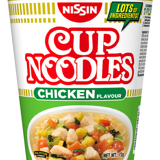 NISSIN CUP NOODLES CHICKEN 75G