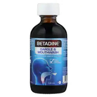 Betadine Gargle & Mouthwash 120ml