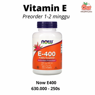 Now Vitamin E-400  250s