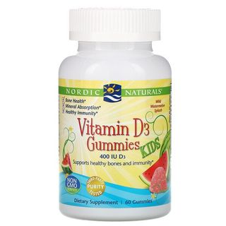 Nordic Naturals Kids D3 Gummy 400iu 60s