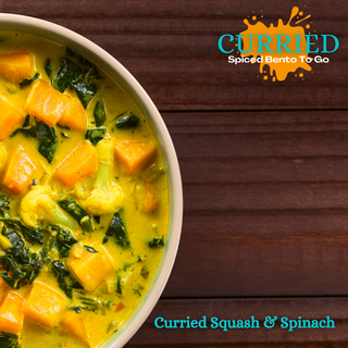 Curried Squash & Spinach (VEG) 🌱